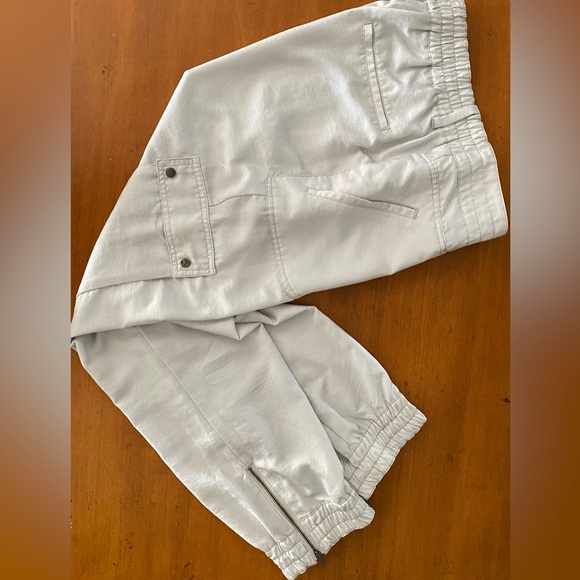 Anthropologie Elevenses Aubrey Cargo Pants 12 Tall EUC - Picture 2 of 11
